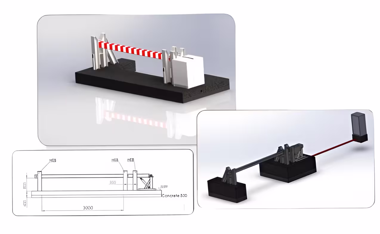 K4 Crash Rated Boom Barrier (SCB 400) K4 Crash Rated Boom Barrier SCB 400 – Stops 6.8-ton vehicle at 30 mph (M30)