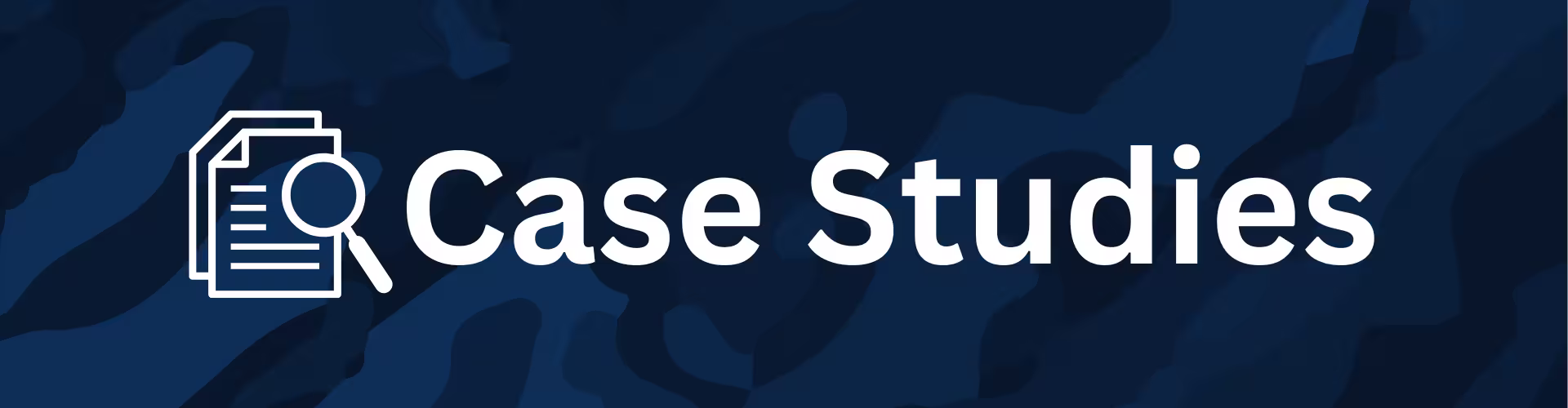 Real Case Studies Real Case Studies